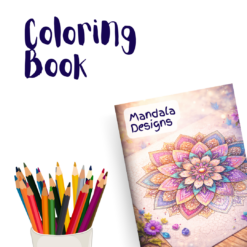 Mandala Designs – 1 Coloring Book