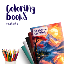 Seasonal Coloring – 5 Coloring Books
